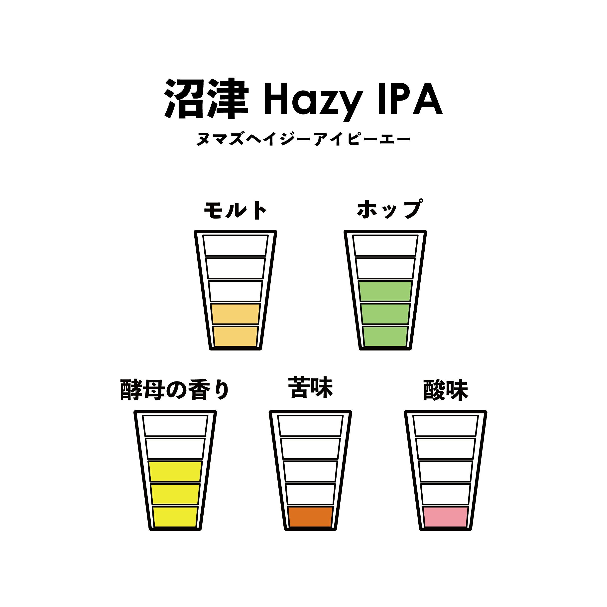 沼津 Hazy IPA6本セット（605円/本） | Repubrew