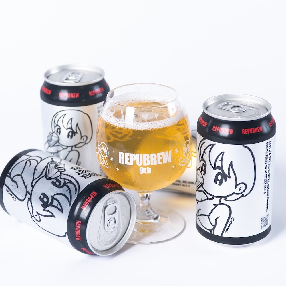 9周年記念アロマハーフグラス【CONIX×REPUBREW】 | Repubrew