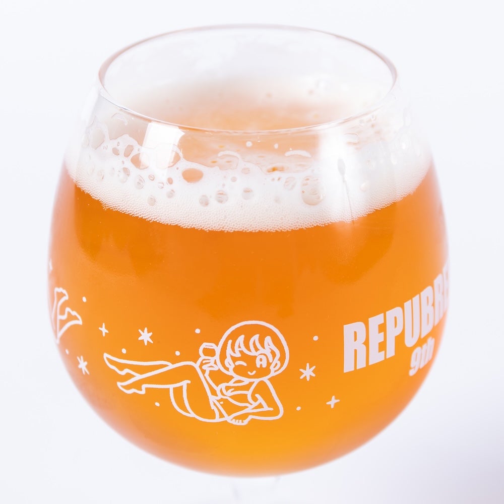 9周年記念アロマハーフグラス【CONIX×REPUBREW】 | Repubrew