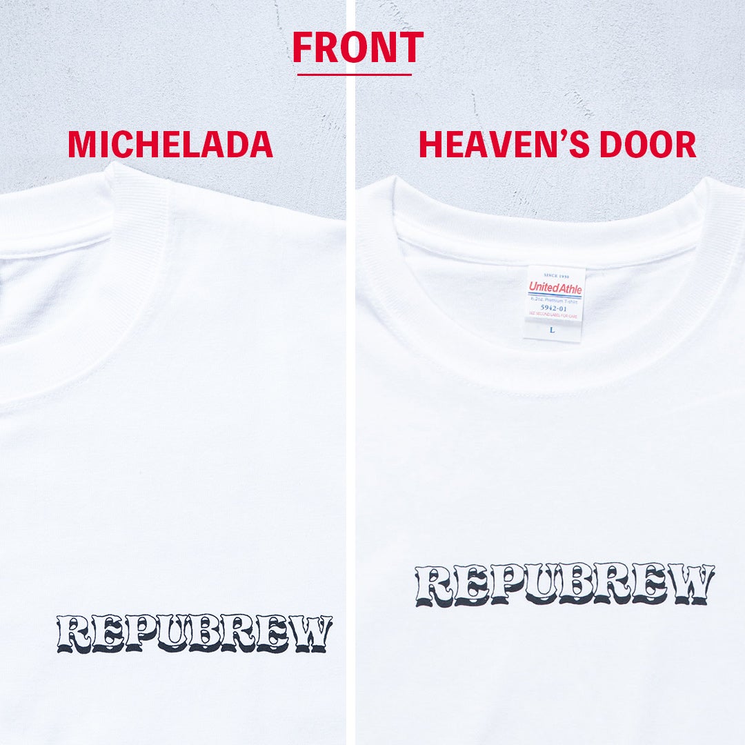 MICHELADA&HEAVENS DOOR Tシャツ | Repubrew